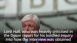 Hall quits National Gallery role after BBC turmoil over Diana interview News Clip