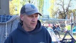 Vancouver tent city erected in same spot 10 years later News Clip