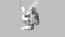 Swastika Religious symbol Particles Animation, Stock Footage