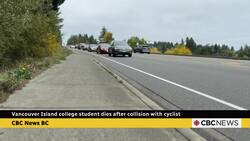 24-year-old dead after being hit by a cyclist in Courtenay, B.C. News Clip