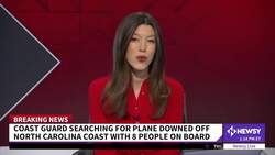 U.S. Coast Guard Searches For Downed Plane With 8 Aboard News Clip