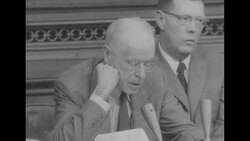 Doctors say Pres. Dwight Eisenhower is fit and can run again, and the Eisenhowers arrive in Georgia for vacation News Clip