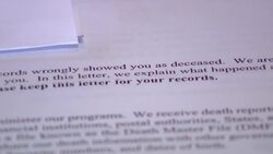 Smithtown man again mistakenly declared dead by IRS News Clip