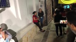 CLEAN : Split migrant sisters reunited during a human rights caravan in Mexico News Clip
