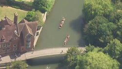 Aerial Shots - UK Heatwave - Cambridge News Clip