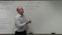 Finding the dot product of two vectors Instructional Video