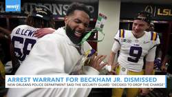 Arrest Warrant For Odell Beckham Jr. Dismissed News Clip
