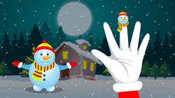 Snowman Finger Family Song Instructional Video