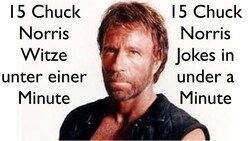 15 Chuck Norris Witze unter einer Minute (15 Chuck Norris Jokes in under a minute) - Deutsch lernen Instructional Video