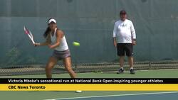 How Victoria Mboko is inspiring the next generation of Canadian tennis players News Clip