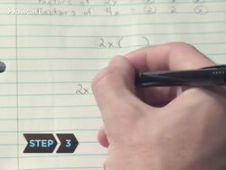How to Factor Polynomials Instructional Video