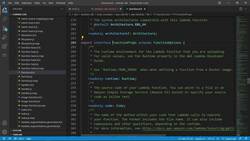 AWS Serverless Microservices with Patterns and Best Practices - Developing Infrastructure with CDK - Create Lambda Function and API Gateway – Part 1 Instructional Video