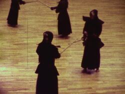 THE 1981 KENDO CHAMPIONSHIP IN TOKYO, 1981 Stock Footage