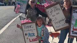 Greenwood Lake 'clap out' shows thanks to first responders battling forest fire News Clip