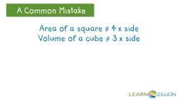 Using Exponents to Find Area and Volume Instructional Video