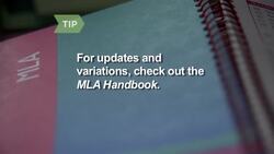 How to Cite a Website Using MLA Style Instructional Video