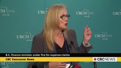 B.C. finance minister under fire for expense claims News Clip