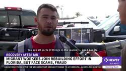 Migrant Workers Helping To Rebuild After Ian Face Scams, Fraud News Clip