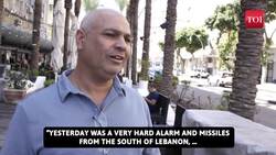 'We Are Scared': Israelis Terrified, Stressed As Hezbollah Missiles Hammer Haifa City Of Israel News Clip