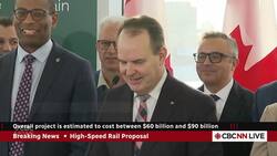 Feds announce where Canada’s high-speed rail project will start construction News Clip