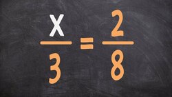 How to solve a simple proportion Instructional Video