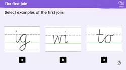 Review of the four joins with no lead ins Instructional Video