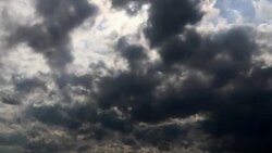 Dramatic atmosphere Time lapse footage video clip of beautiful sunset sky and clouds. Stock Footage