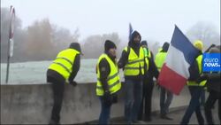 Strike and mass protests in France over pensions reform enter day two News Clip