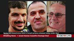 Hamas releases 3 hostages, Israel begins releasing Palestinian prisoners News Clip