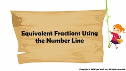 Equivalent Fractions Using the Number Line Instructional Video