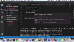 TypeScript for Beginners - Array of Arrow Functions Instructional Video