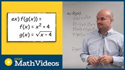 Compose two functions then determine the domain Instructional Video