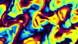 Moving random psychedelic wavy texture. Stock Footage