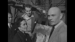 Paramount officials give Thai Prime Minister Plaek Phibunsongkhram and family a warm welcome during a visit to the studio in Hollywood News Clip