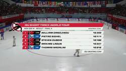 Dandjinou and Dubois open short track season with 500m gold and bronze medals in Montreal News Clip