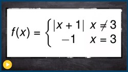 How to determine and label if a piecewise function is continuous or not Instructional Video