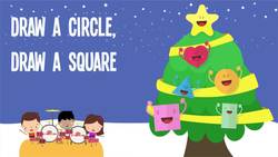 Shapes On the Christmas Tree | Kids Christmas Songs | Christmas Carols | The Kiboomers Instructional Video