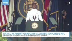 Naval Academy Graduate Allowed To Pursue NFL Career News Clip