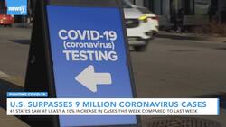 U.S. Surpasses 9 Million Coronavirus Cases News Clip
