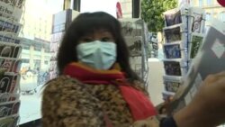 CLEAN : French voters react to Le Pen, Macron duel after first round of vote News Clip