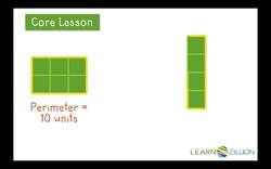 Rectangles: Same Perimeter, Different Area Instructional Video