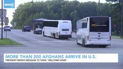 More Than 200 Afghans Arrive In U.S. On First Evacuation Flight News Clip