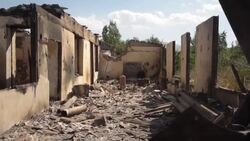 CLEAN : Armenian village after shelling during border clashes with Azerbaijan News Clip