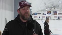 U.S. students get a gold medal lesson in curling while stranded in St. John’s Instructional Video