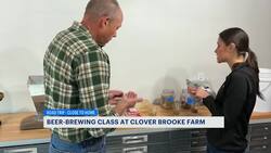 Learn the art of brewing your own beer at Clover Brooke Farm in Hyde Park News Clip