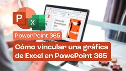 Cómo vincular una gráfica de Excel en PowerPoint 365 Instructional Video