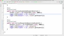 Master Hibernate and JPA with Spring Boot in 100 Steps - Step 29 - OneToOne Mapping - Bidirectional Relationship - Part 2 Instructional Video