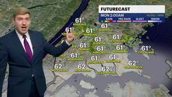 Storm tapers overnight, pleasant Monday with highs near 80 in the Bronx News Clip