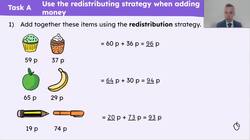 Use knowledge of addition to add commonly used prices efficiently Instructional Video