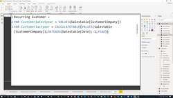 Power BI Masterclass - Advanced DAX - Recurring Customers and Their Sales Calculation Instructional Video